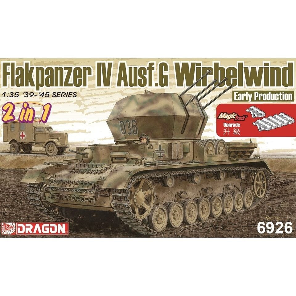 010 - Dragon - 6926 - Flakpanzer IV Ausf. G Wirbelwind - primary image