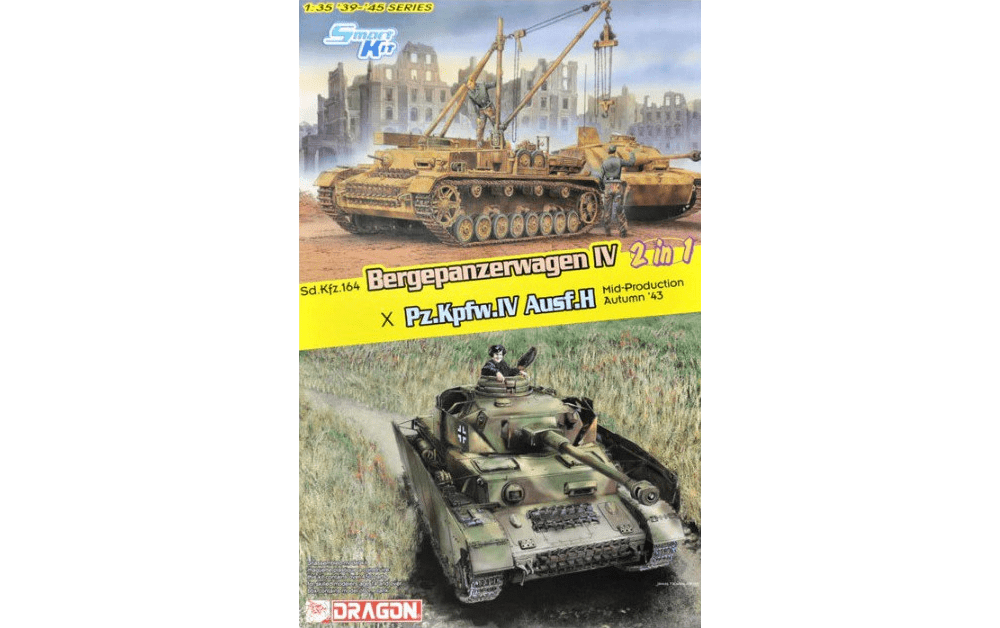 010 - Dragon - 6951 - Pz.Kpfw. IV Ausf. H (mid) / Bergepanzer IV - primary image