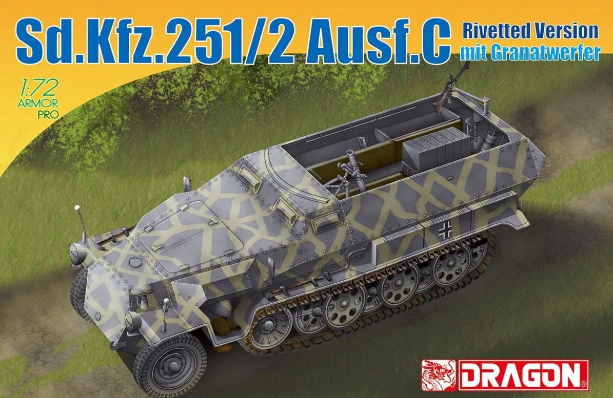 010 - Dragon - 7308 - Sd.Kfz. 251/2 Ausf. C (GrW 34) - primary image