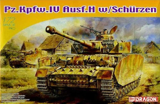 010 - Dragon - 7497 - Pz.Kpfw. IV Ausf. H with Schürzen - primary image