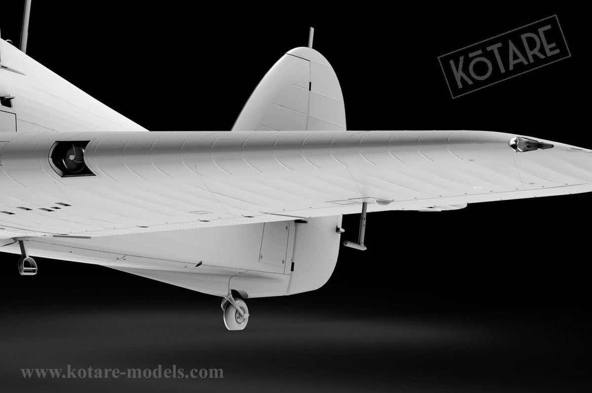 508 - Kotare - 32015 - Hawker Hurricane Mk I (early) - digital model