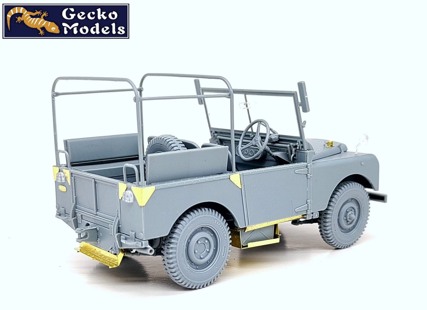 608 - Gecko Models - 35GM0077 - Land Rover FV18001 Mk 1 80in 4x4 (late) - unpainted model