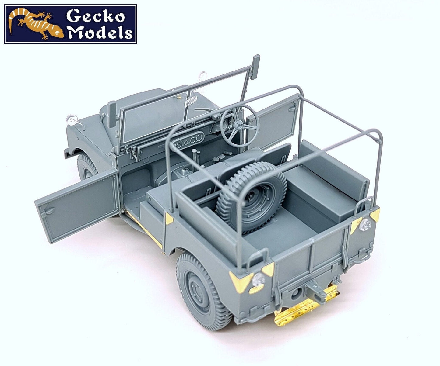611 - Gecko Models - 35GM0077 - Land Rover FV18001 Mk 1 80in 4x4 (late) - unpainted model