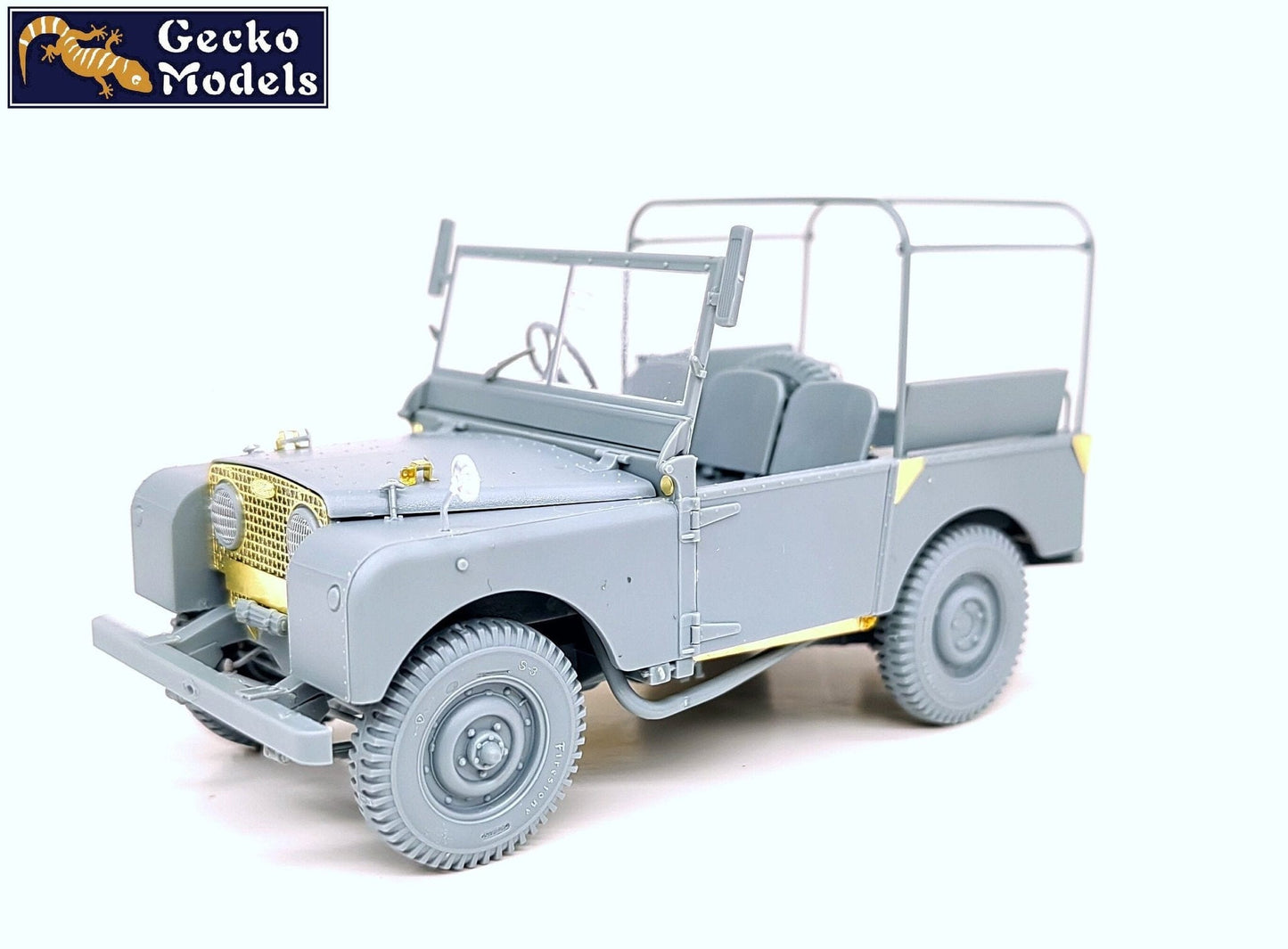 617 - Gecko Models - 35GM0077 - Land Rover FV18001 Mk 1 80in 4x4 (late) - unpainted model