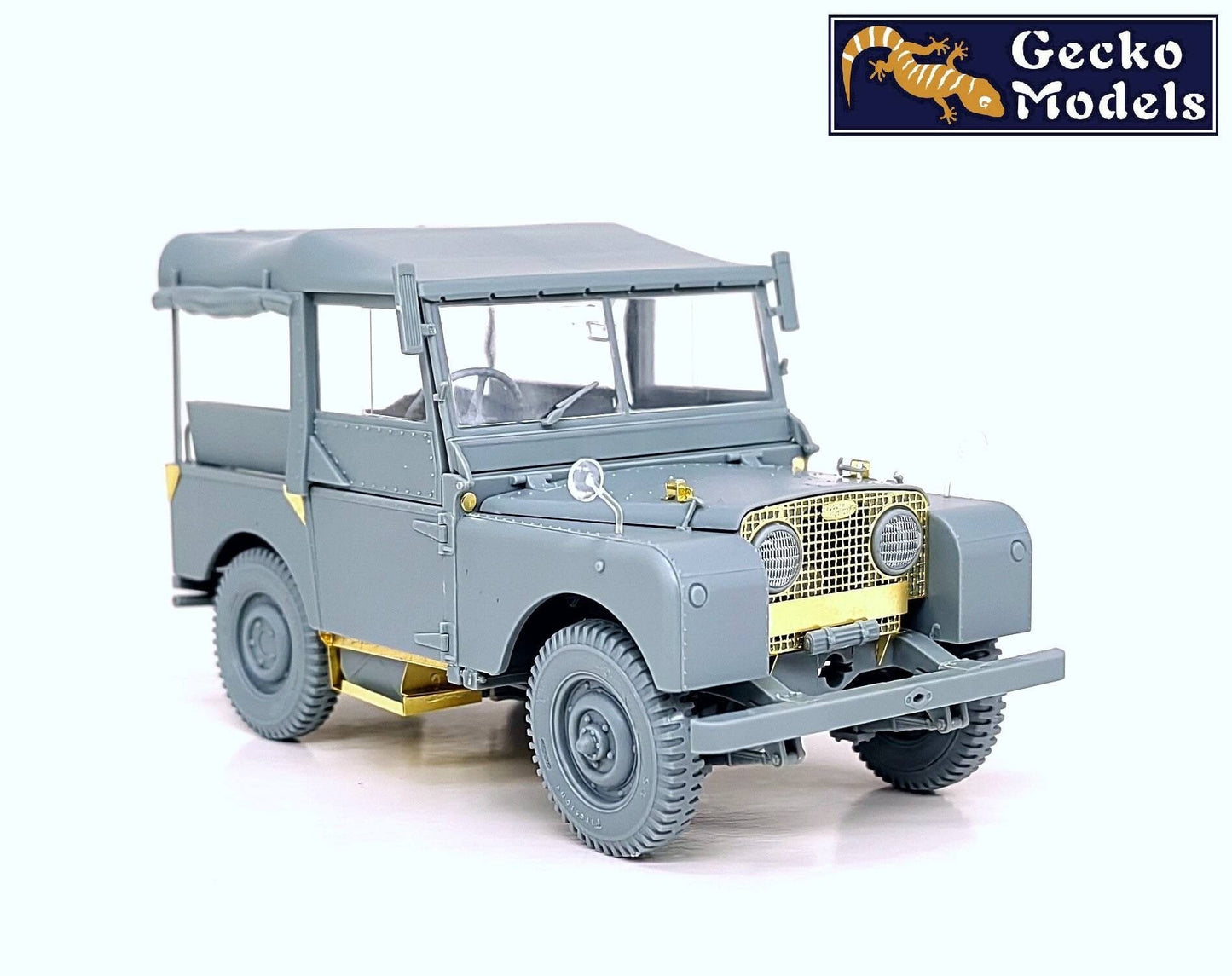 600 - Gecko Models - 35GM0077 - Land Rover FV18001 Mk 1 80in 4x4 (late) - unpainted model