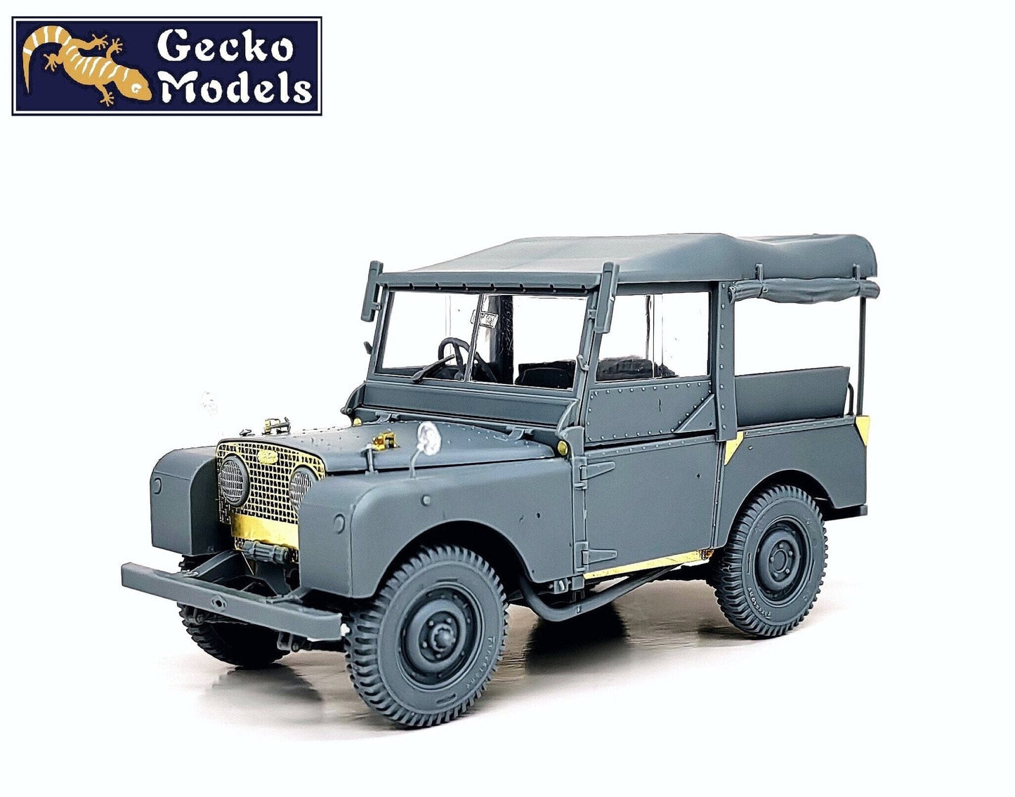 602 - Gecko Models - 35GM0077 - Land Rover FV18001 Mk 1 80in 4x4 (late) - unpainted model