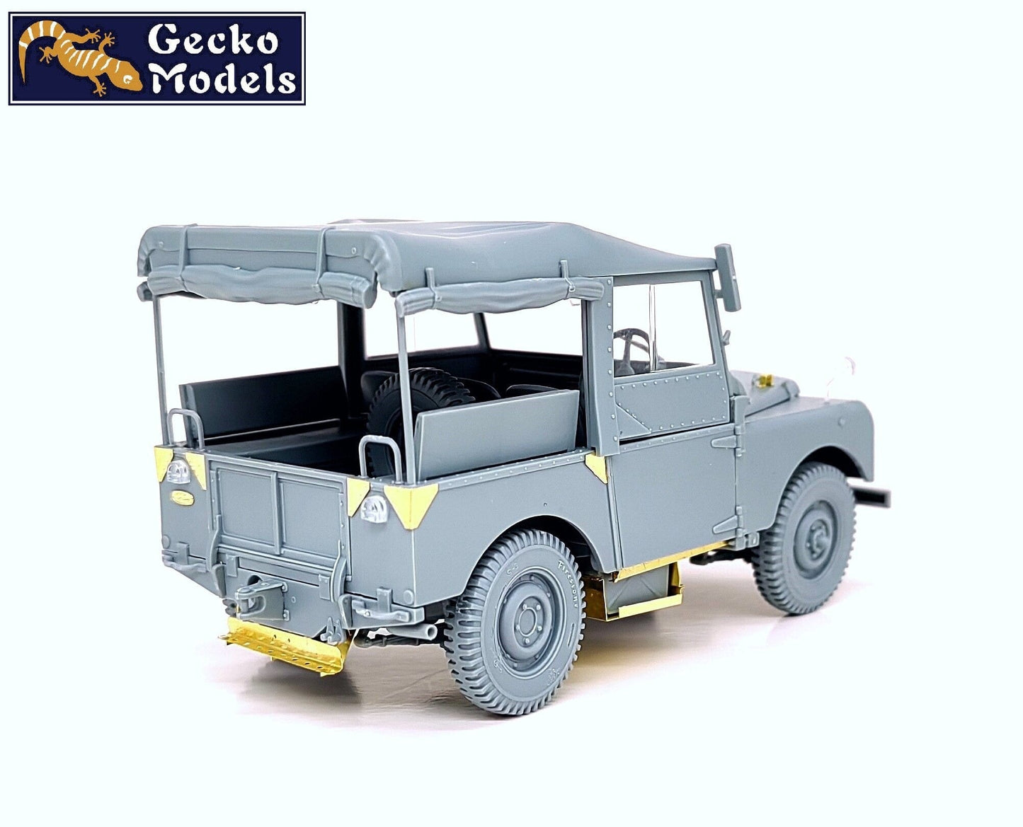 603 - Gecko Models - 35GM0077 - Land Rover FV18001 Mk 1 80in 4x4 (late) - unpainted model