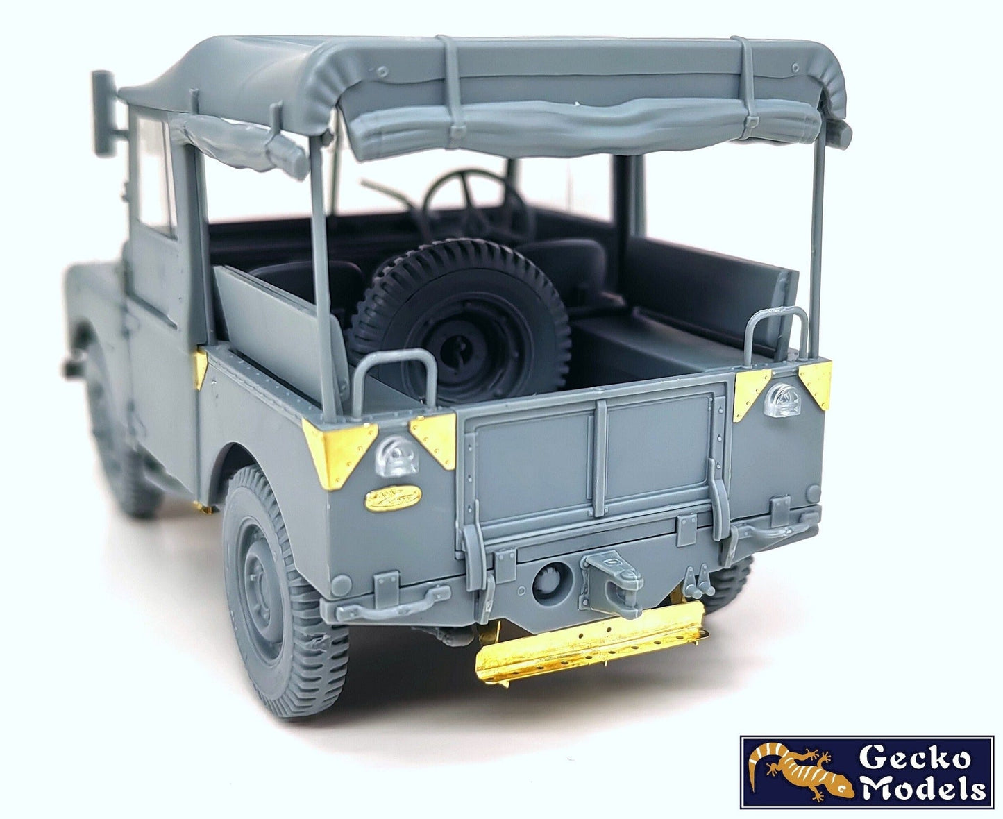 605 - Gecko Models - 35GM0077 - Land Rover FV18001 Mk 1 80in 4x4 (late) - unpainted model
