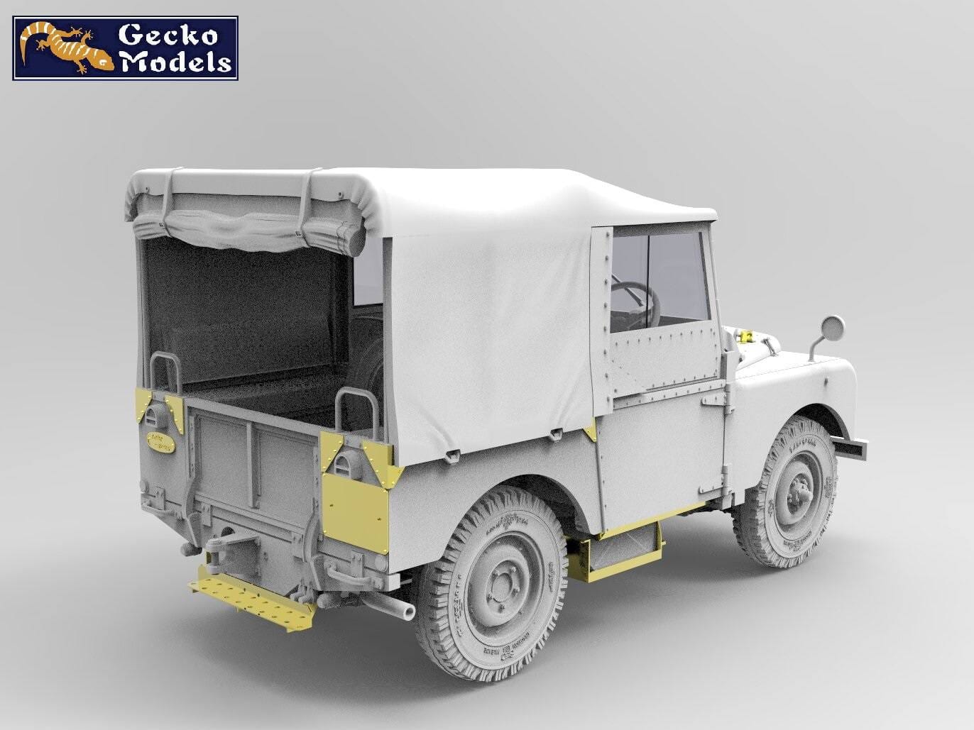 510 - Gecko Models - 35GM0078 - Land Rover FV18001 Mk 2 80in 4x4 (late) - digital model