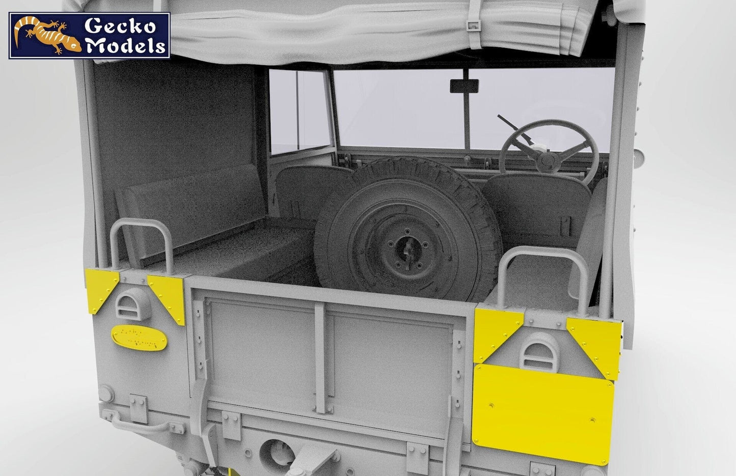 512 - Gecko Models - 35GM0078 - Land Rover FV18001 Mk 2 80in 4x4 (late) - digital model