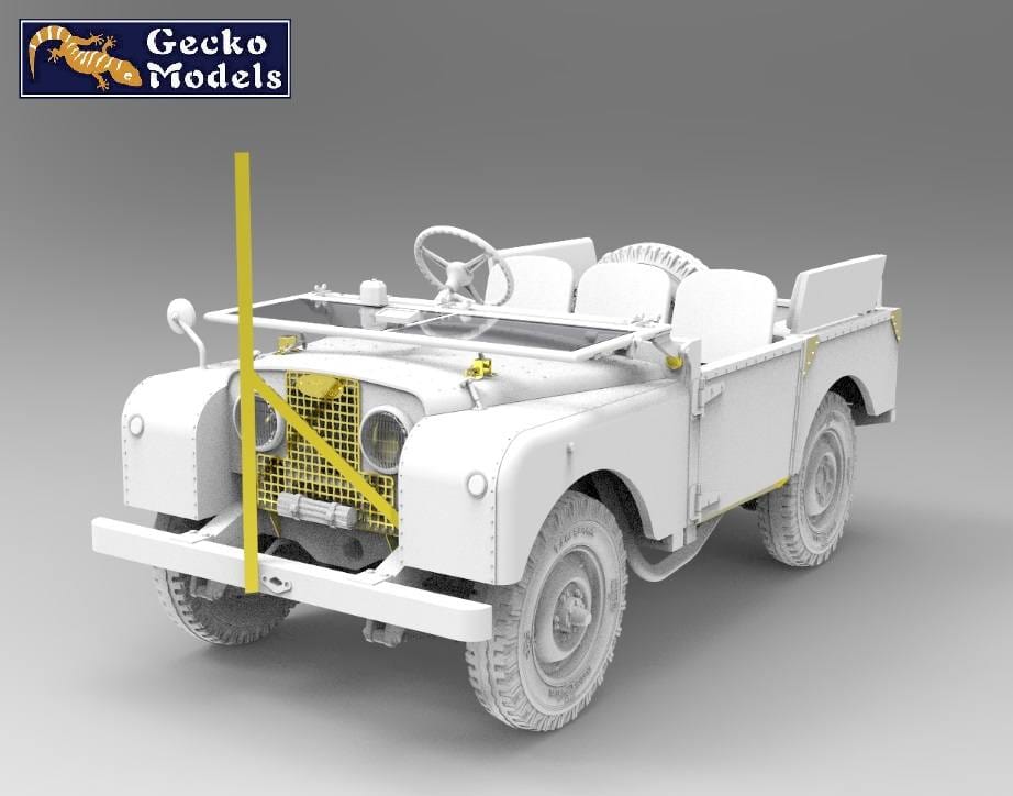 500 - Gecko Models - 35GM0078 - Land Rover FV18001 Mk 2 80in 4x4 (late) - digital model