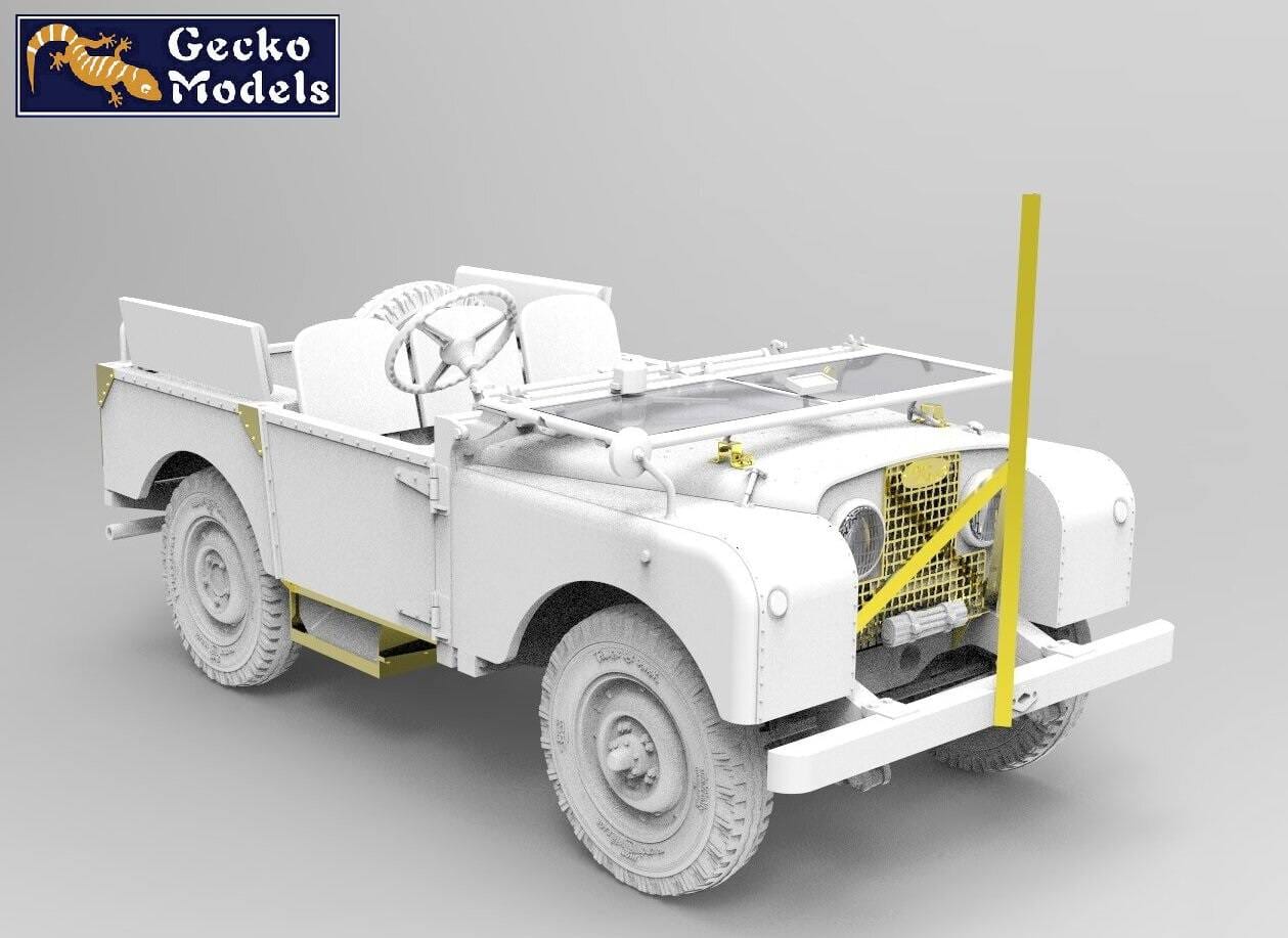 501 - Gecko Models - 35GM0078 - Land Rover FV18001 Mk 2 80in 4x4 (late) - digital model