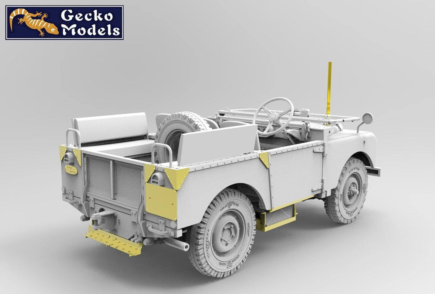 502 - Gecko Models - 35GM0078 - Land Rover FV18001 Mk 2 80in 4x4 (late) - digital model
