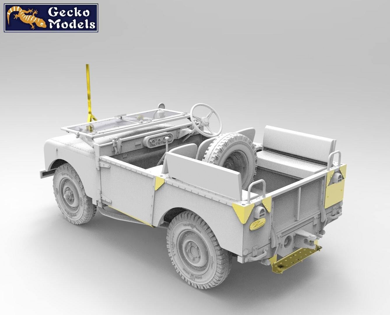 503 - Gecko Models - 35GM0078 - Land Rover FV18001 Mk 2 80in 4x4 (late) - digital model