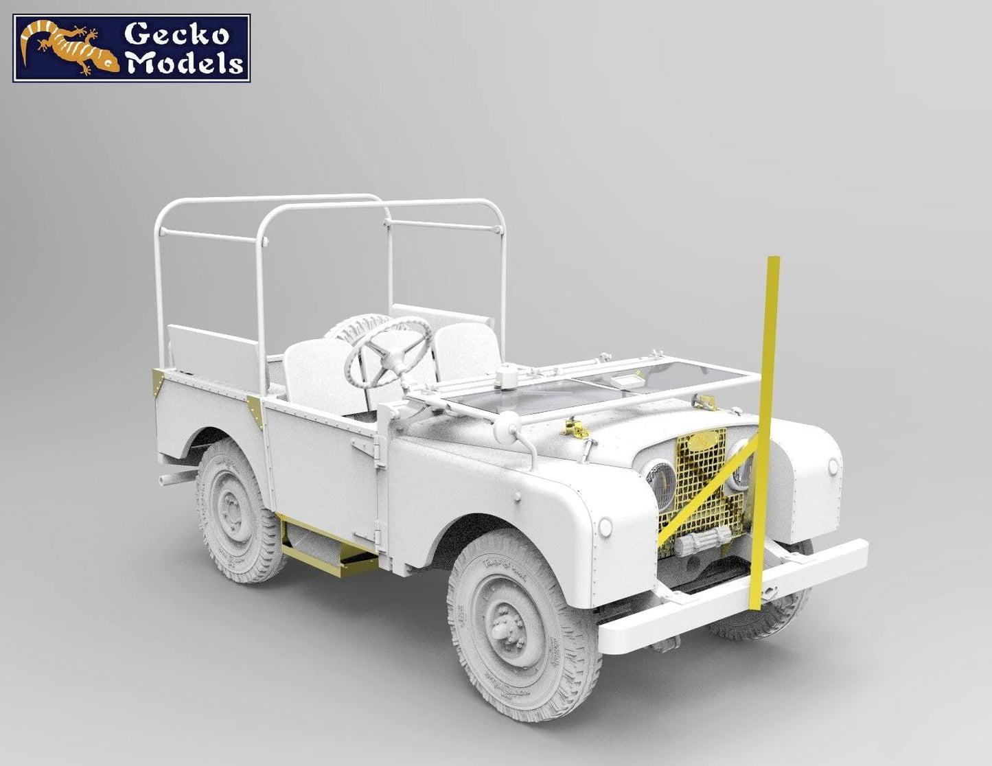 505 - Gecko Models - 35GM0078 - Land Rover FV18001 Mk 2 80in 4x4 (late) - digital model