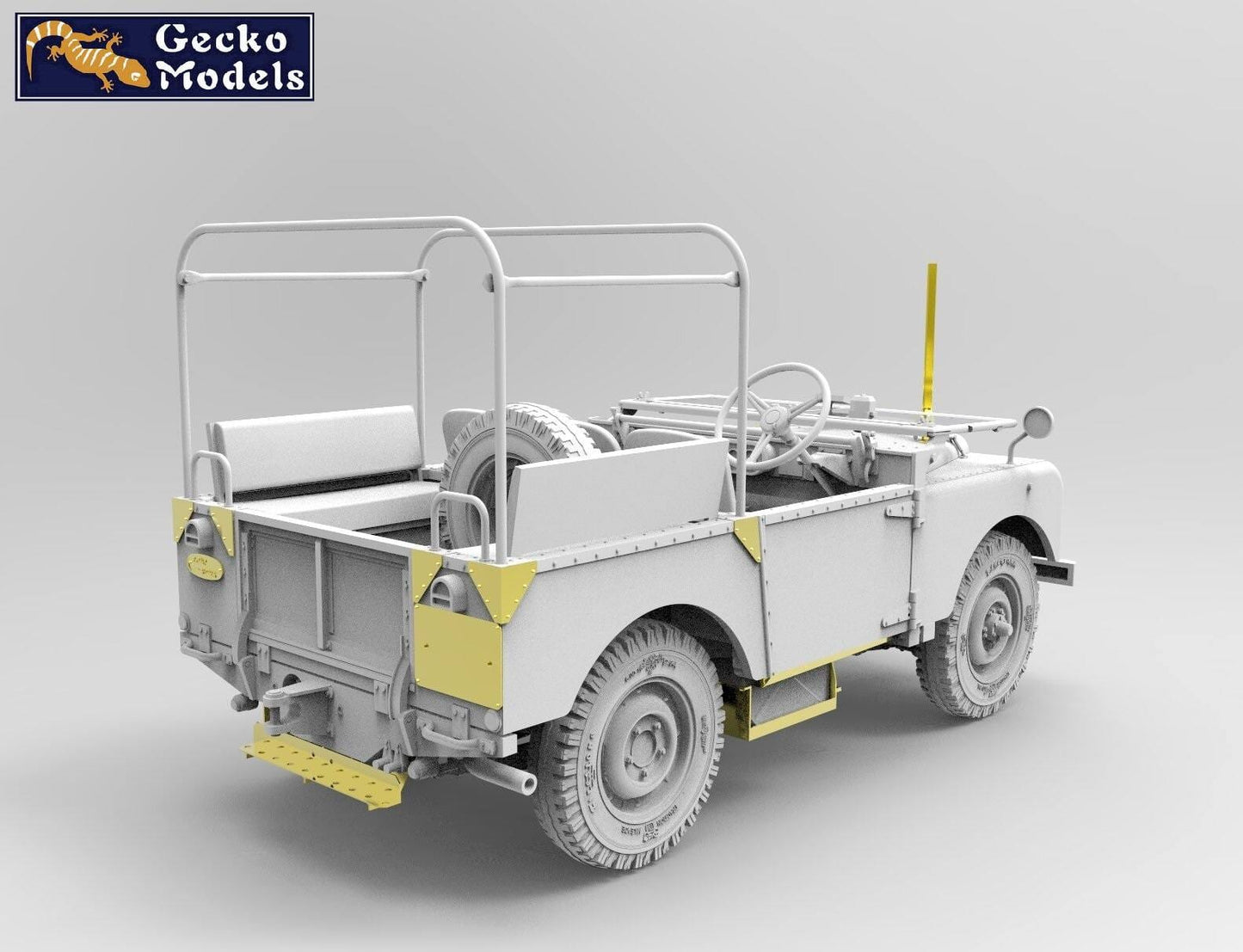 506 - Gecko Models - 35GM0078 - Land Rover FV18001 Mk 2 80in 4x4 (late) - digital model