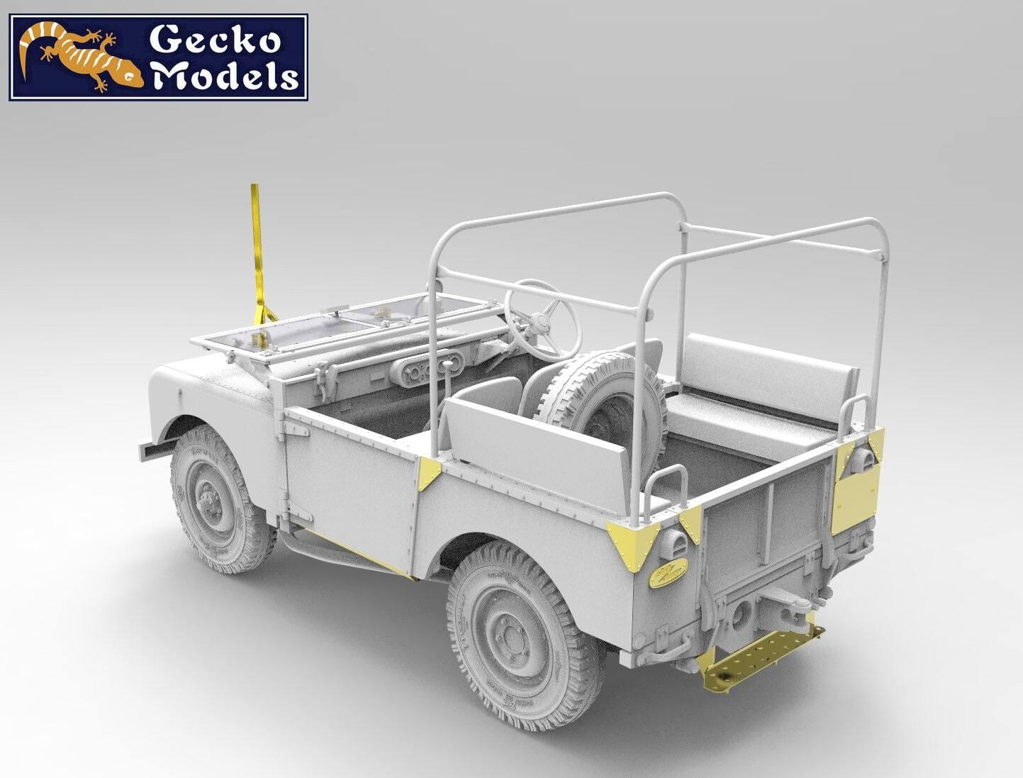 507 - Gecko Models - 35GM0078 - Land Rover FV18001 Mk 2 80in 4x4 (late) - digital model