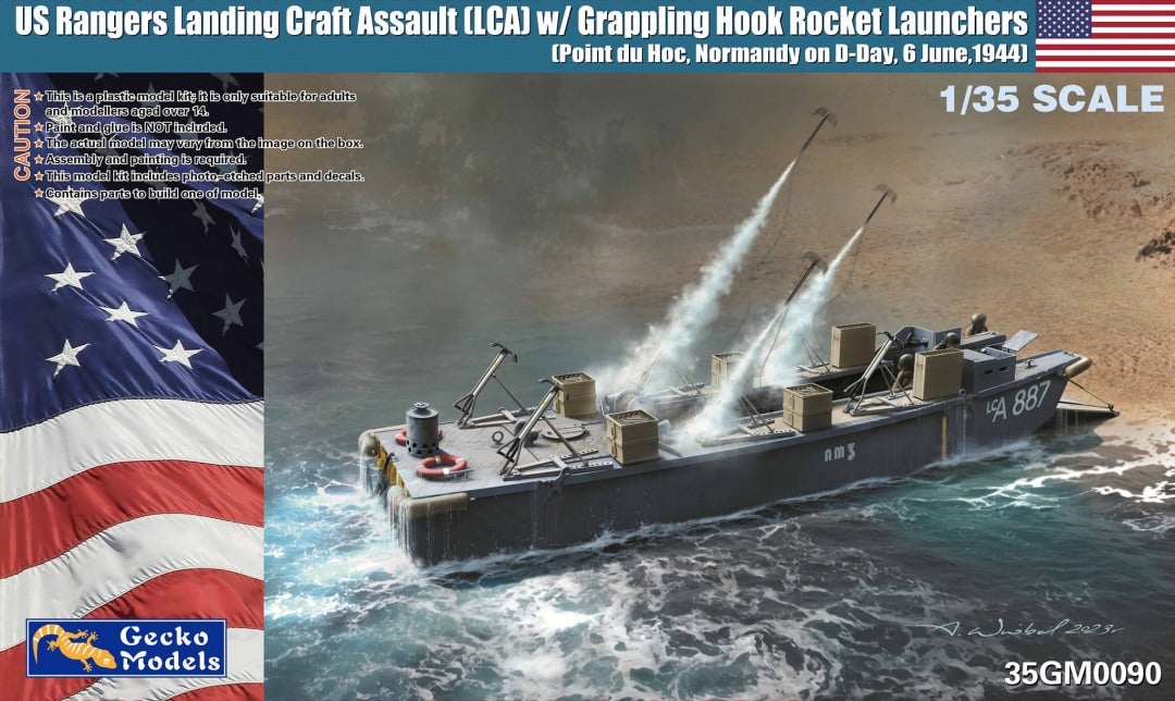 010 - United States Rangers LCA with Grappling Hook Rocket Launchers - primary image