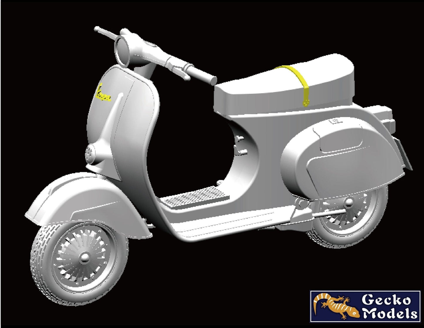 501 - Gecko Models - 35GM0133 - 60s-70s South Vietnam Motorcycles and Bicycle - digital model