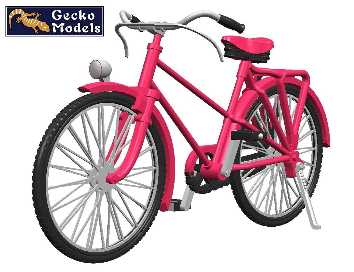 503 - Gecko Models - 35GM0133 - 60s-70s South Vietnam Motorcycles and Bicycle - digital model