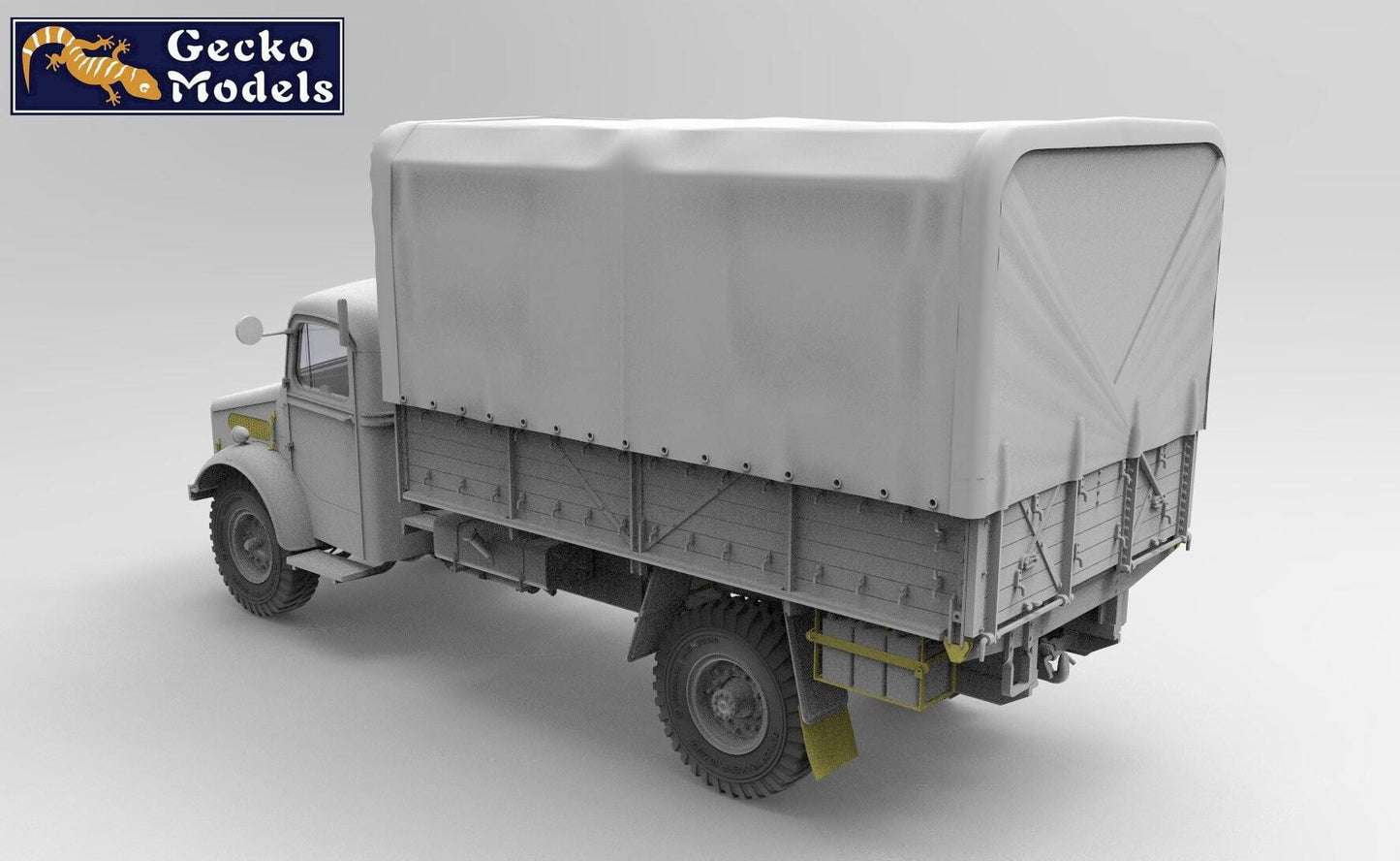 505 - Gecko Models - 35GM0153 - Bedford OYD 4x2 GS (Wooden Body) - digital model