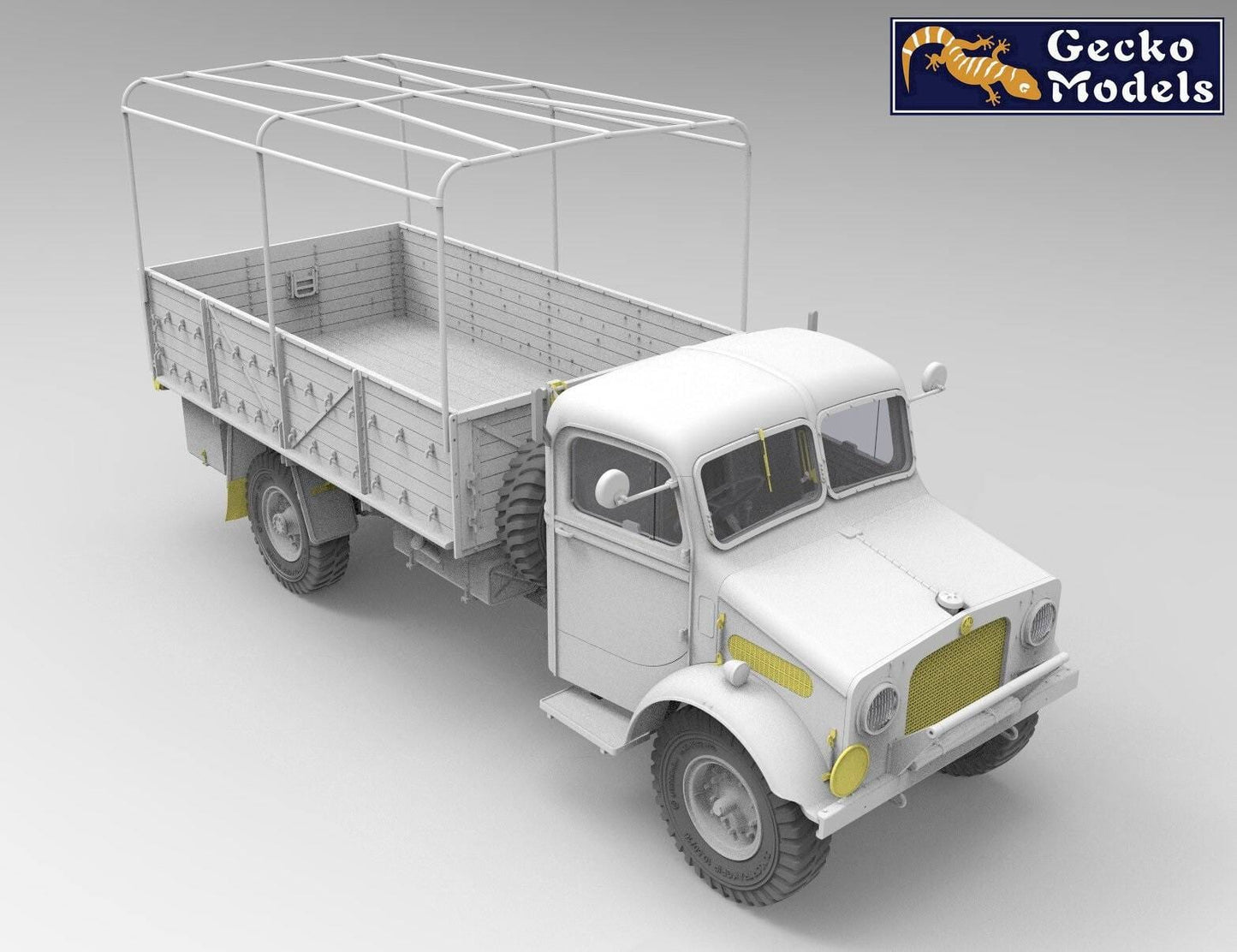 506 - Gecko Models - 35GM0153 - Bedford OYD 4x2 GS (Wooden Body) - digital model