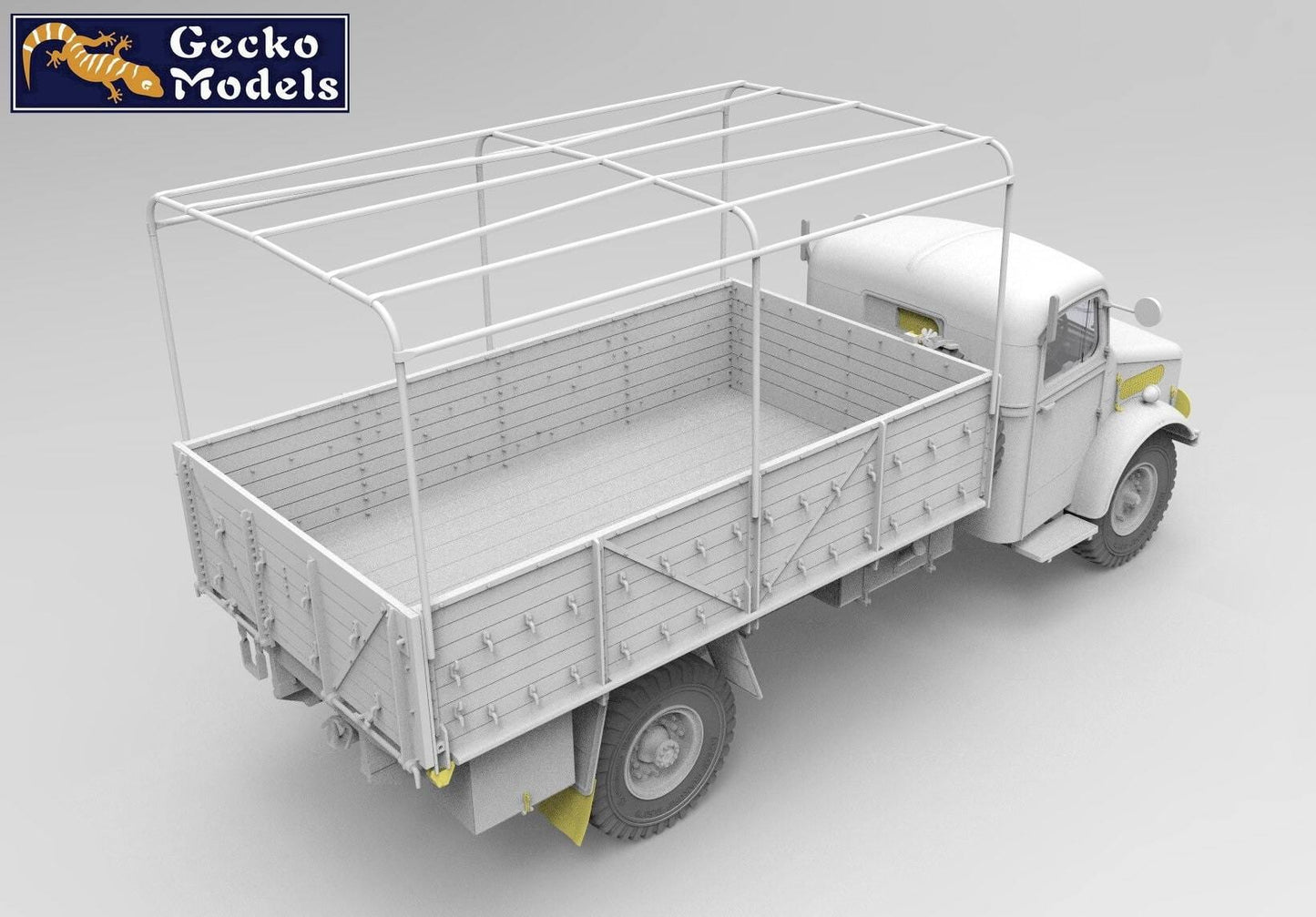 507 - Gecko Models - 35GM0153 - Bedford OYD 4x2 GS (Wooden Body) - digital model