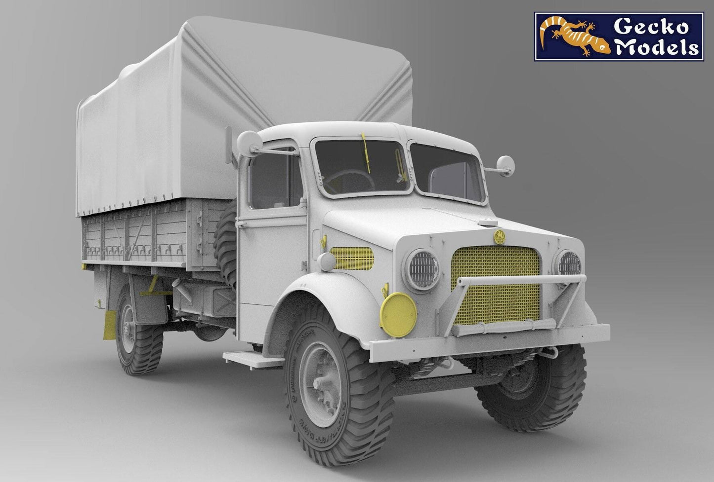 501 - Gecko Models - 35GM0153 - Bedford OYD 4x2 GS (Wooden Body) - digital model