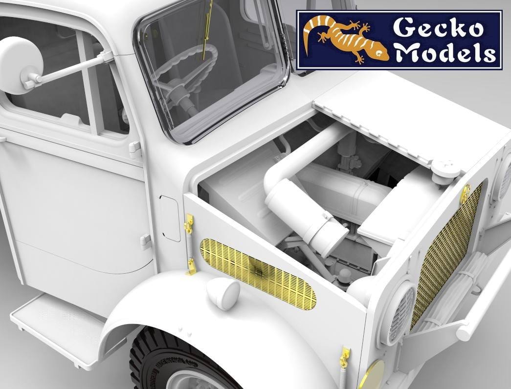 502 - Gecko Models - 35GM0153 - Bedford OYD 4x2 GS (Wooden Body) - digital model