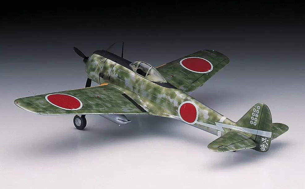 700 - Hasegawa - A01 - Nakajima Ki-43-II Hayabusa ‘Oscar’ - painted model