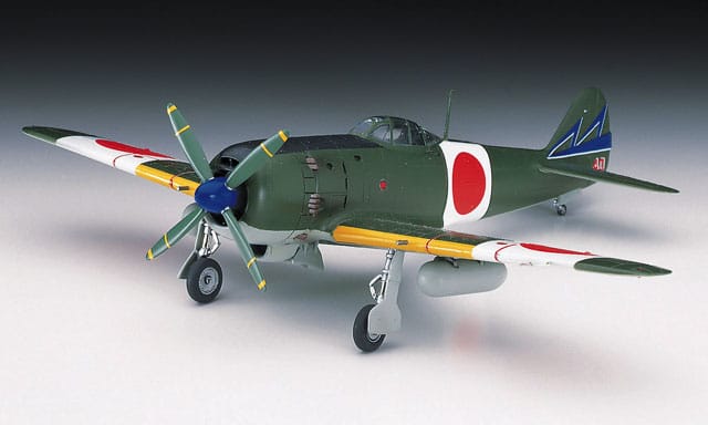 700 - Hasegawa - A04 - Nakajima Ki-84 Hayate ‘Frank’ - painted model