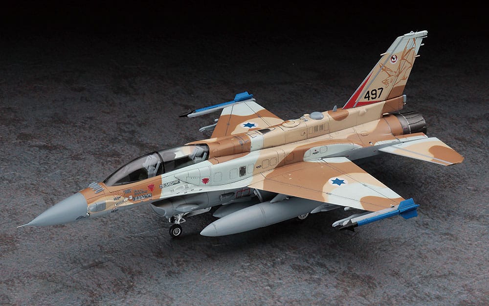 700 - Hasegawa - E34 - Lockheed Martin F-16I Fighting Falcon - painted model