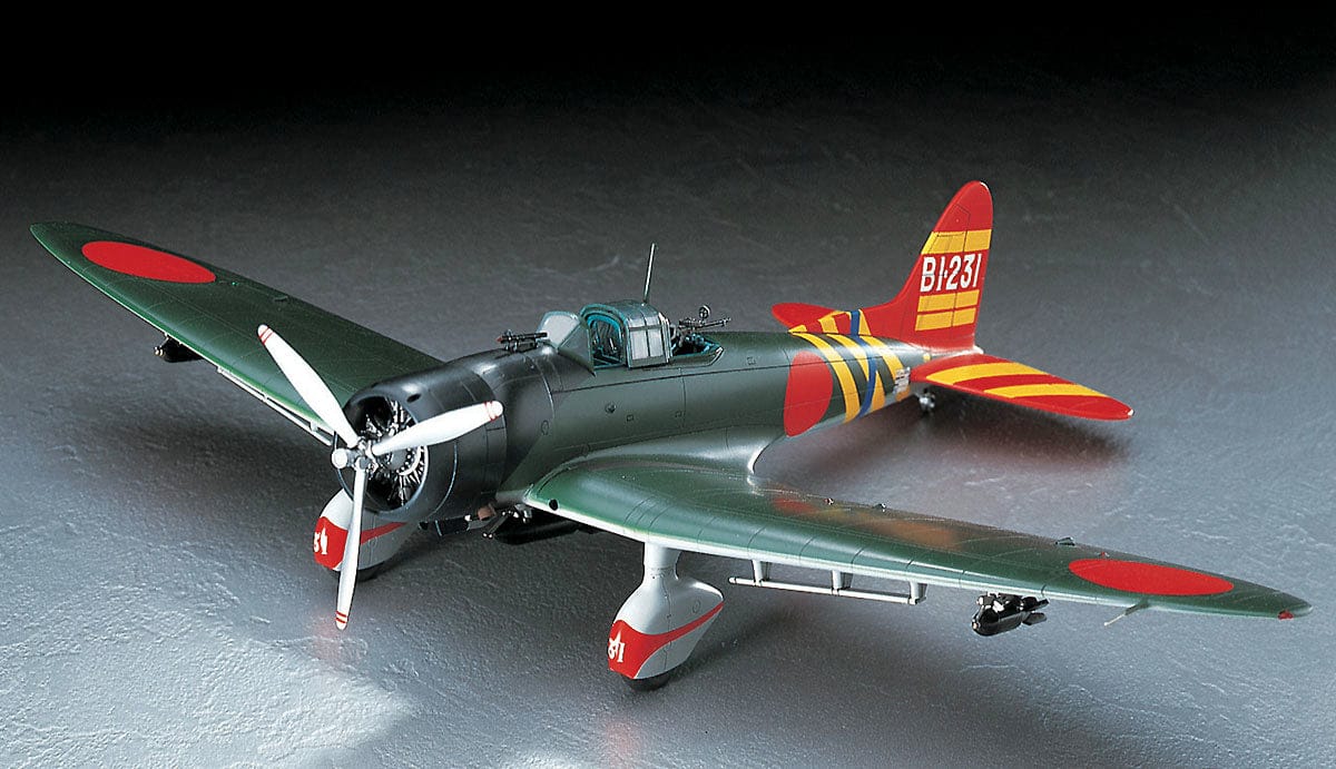 700 - Hasegawa - JT55 - Aichi D3A1 Model 11 ‘Val’ - painted model
