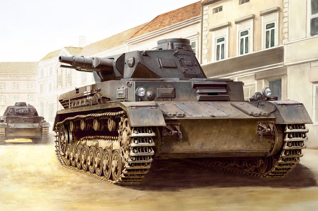 102 - - - Pz.Kpfw. IV Ausf. C - box front right angle