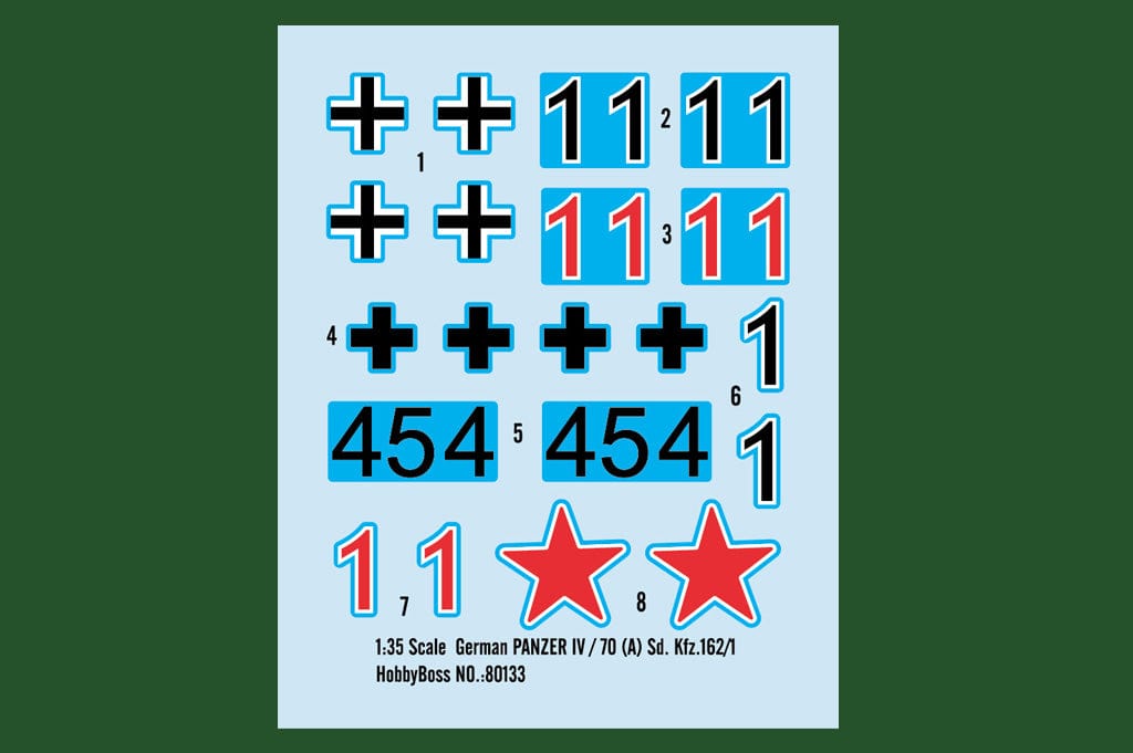 400 - - - Jagdpanzer IV / L/70 (A) - decal sheet