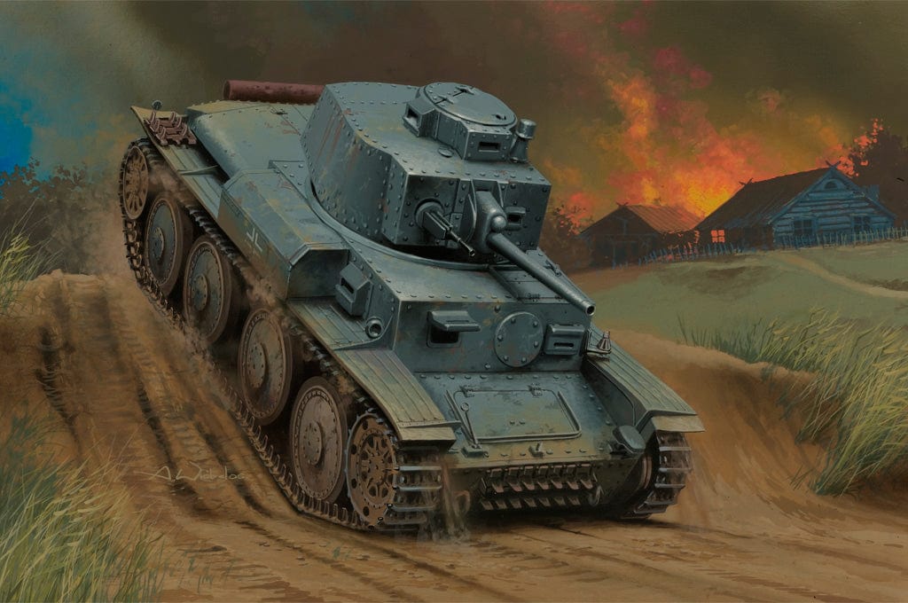 190 - - - Pz.Kpfw. 38(t) Ausf. G - box art