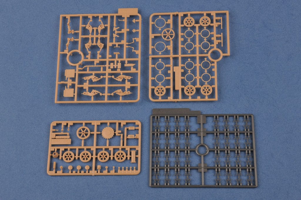 203 - - - Munitionsschlepper auf Pz.Kpfw. I Ausf. A with Sd.Ah. 51 Trailer - sprue