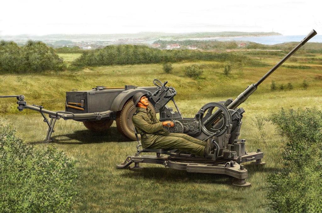 190 - - - 2cm FlaK 38 (late) with Sd.Ah 51 Trailer - box art