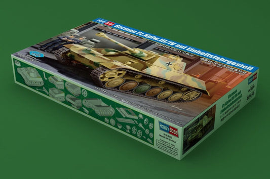 101 -  -  - Pz.Kpfw. III/IV auf Einheitsfahrgestell - box front left angle