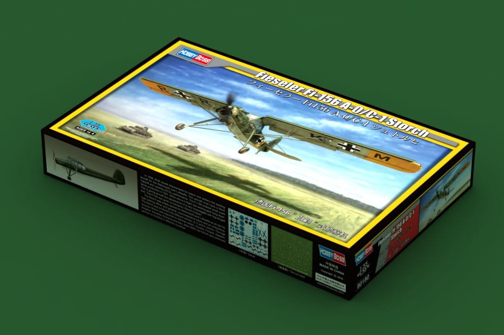 010 - HobbyBoss - 80180 - Fieseler Fi 156 A-0/C-1 Storch - primary image