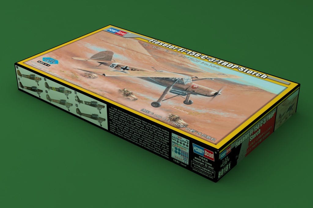 010 - HobbyBoss - 80181 - Fieseler Fi 156 C-3/Trop Storch - primary image