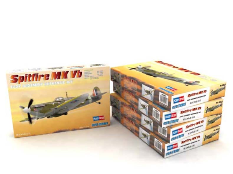 010 - HobbyBoss - 80212 - Supermarine Spitfire Mk Vb - primary image