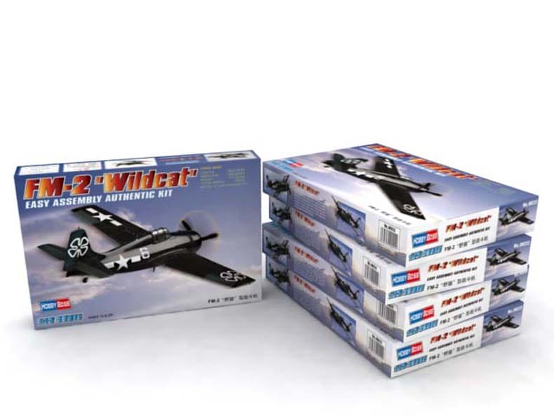 010 - HobbyBoss - 80222 - Grumman FM-2 Wildcat - primary image
