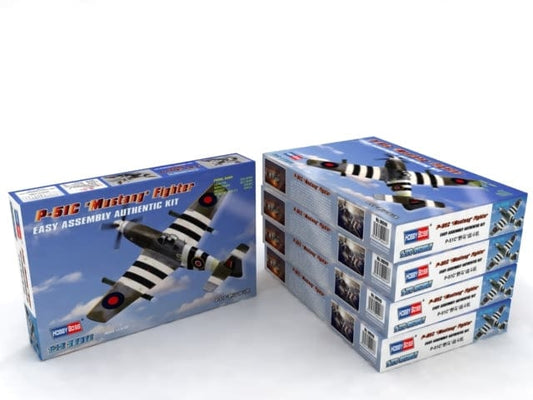 010 - HobbyBoss - 80243 - North American Mustang Mk III / P-51C Mustang - primary image