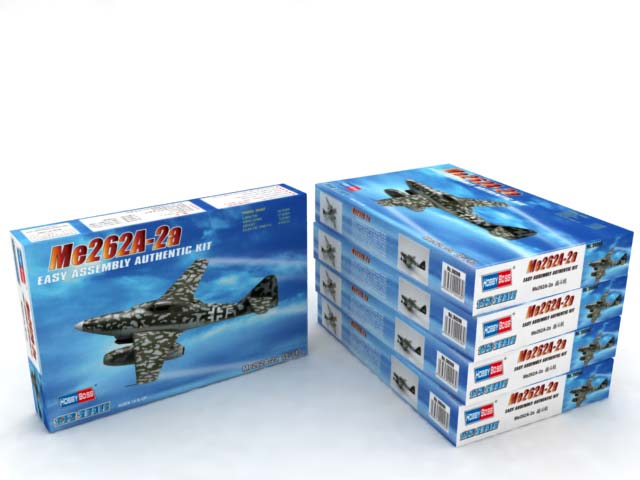 010 - HobbyBoss - 80248 - Messerschmitt Me 262 A-2a - primary image