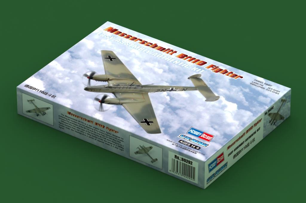 010 - HobbyBoss - 80292 - Messerschmitt Bf 110 E-1 - primary image