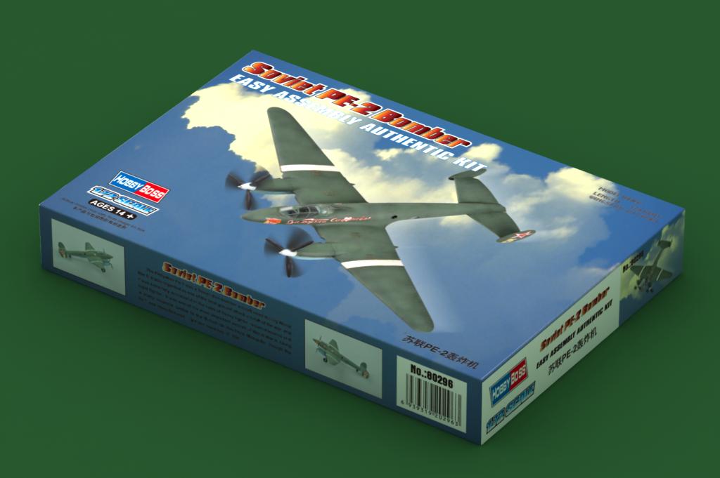 010 - HobbyBoss - 80296 - Petlyakov Pe-2 Peschka - primary image