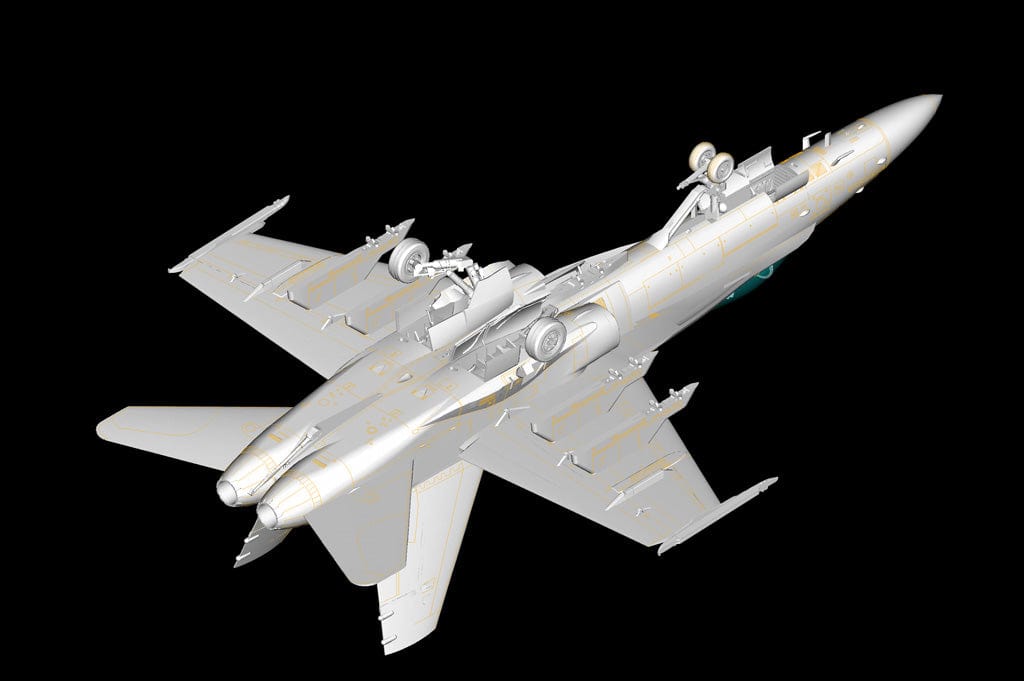 501 - HobbyBoss - 80320 - McDonnell Douglas F/A-18A Hornet - digital model