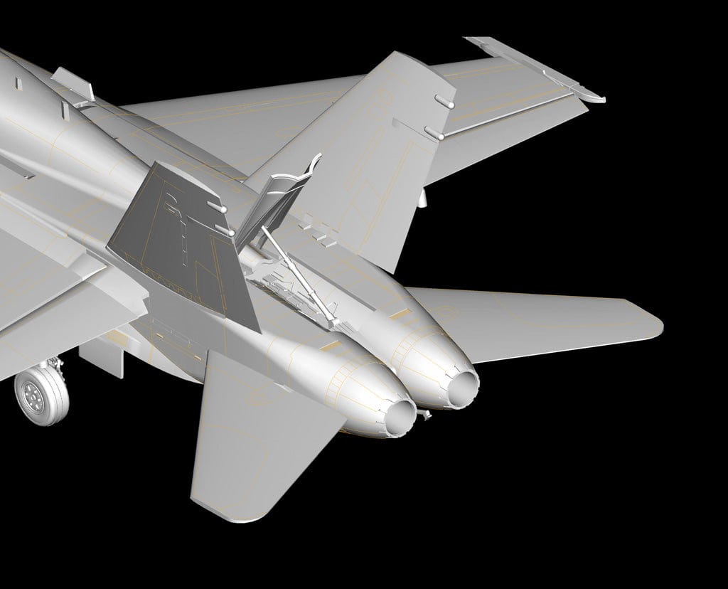 504 - HobbyBoss - 80320 - McDonnell Douglas F/A-18A Hornet - digital model
