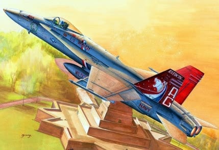 150 - HobbyBoss - 80321 - McDonnell Douglas F/A-18C Hornet - box art